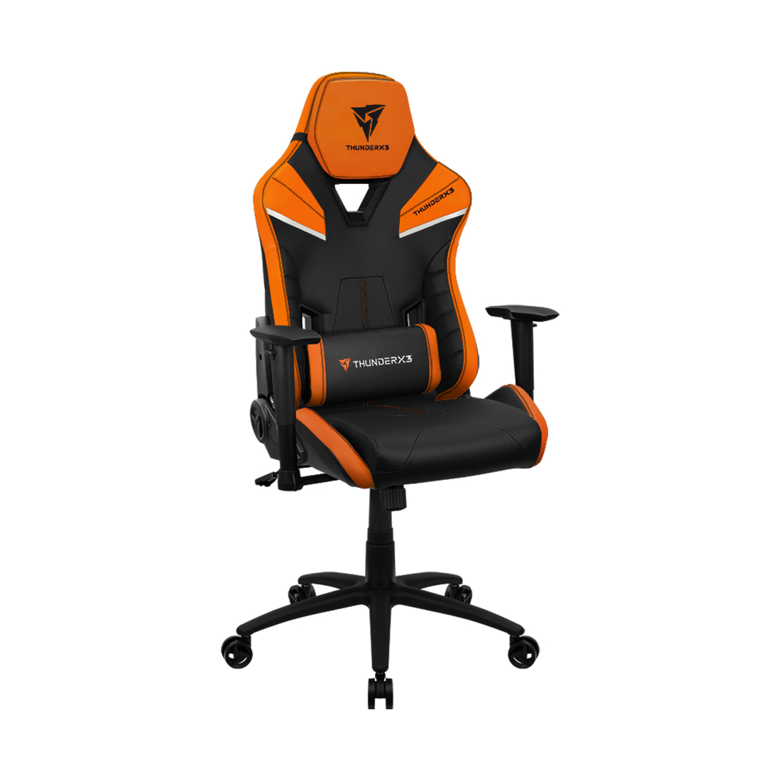 Игровое компьютерное кресло, ThunderX3, TC5-Tiger Orange, Искусственная кожа PU AIR, (Ш)66*(Г)70*(В)