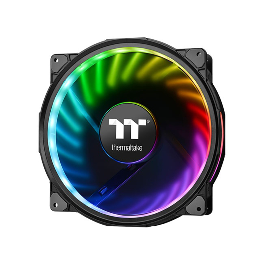 Кулер для компьютерного корпуса,Thermaltake, Riing Plus 20 RGB TT Premium Edition Single Fan Pack wi