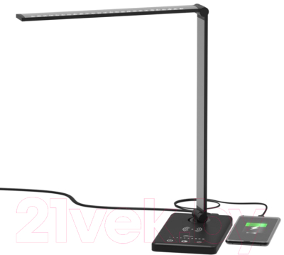 Настольная лампа Ritmix LED-1080CQi черный