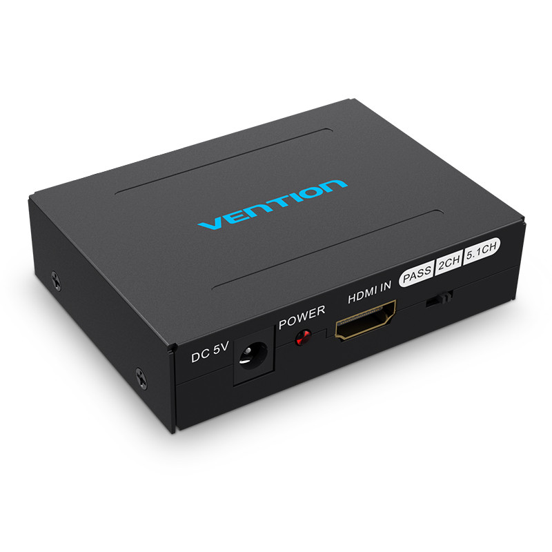 Конвертер Vention HDMI Audio Segregator Black metal type. AFHB0