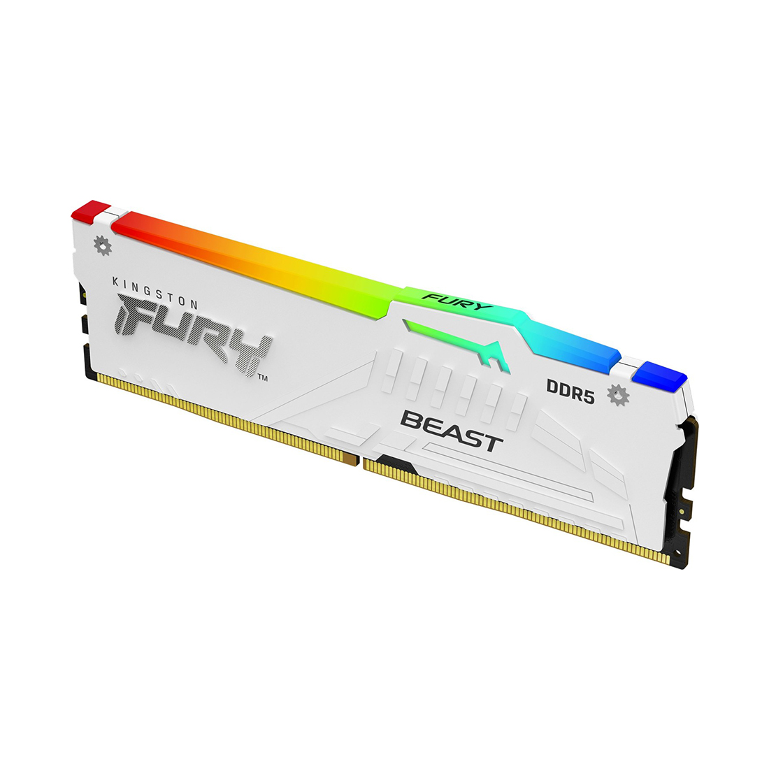 Модуль памяти, Kingston, FURY Beast White RGB EXPO KF552C36BWEA-16, DDR5, 16GB, CL36, DIMM <PC5-4160