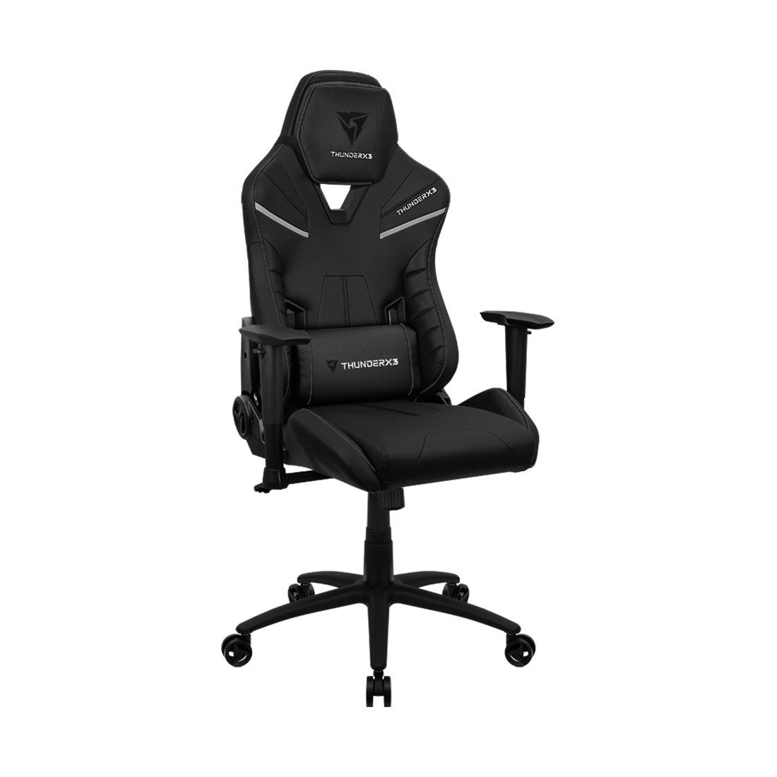 Игровое компьютерное кресло, ThunderX3, TC5-All Black, Искусственная кожа PU AIR, (Ш)66*(Г)70*(В)125
