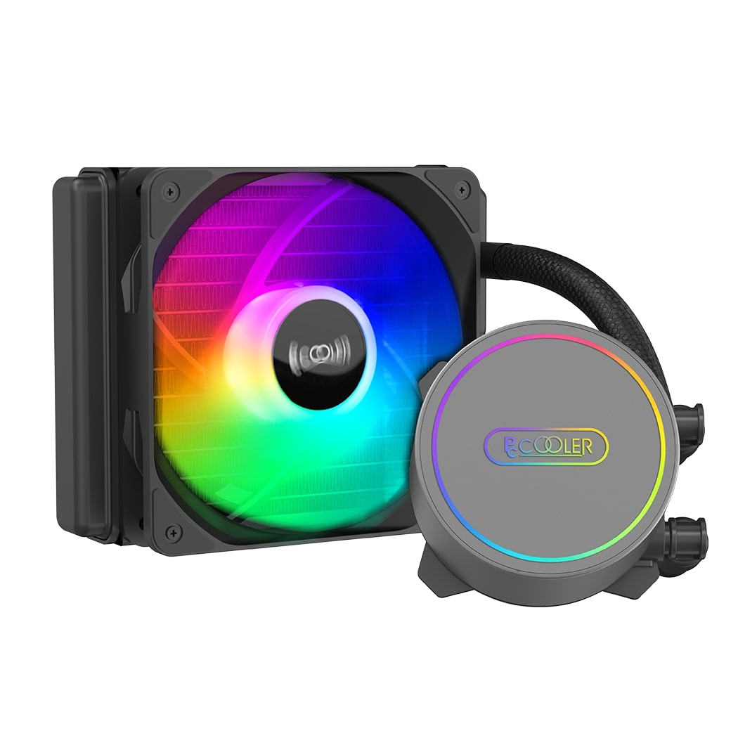 Водяное охлаждение для CPU PCCooler GI-CL120 PRO RGB TDP 150W LGA Intel/AMD Black GI-CL120 PRO