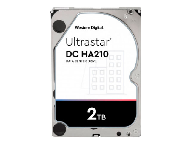 Жесткий диск повышенной надежности HDD 2Tb WD ULTRASTAR 128MB 7200RPM SATA3 3,5" 1W10002