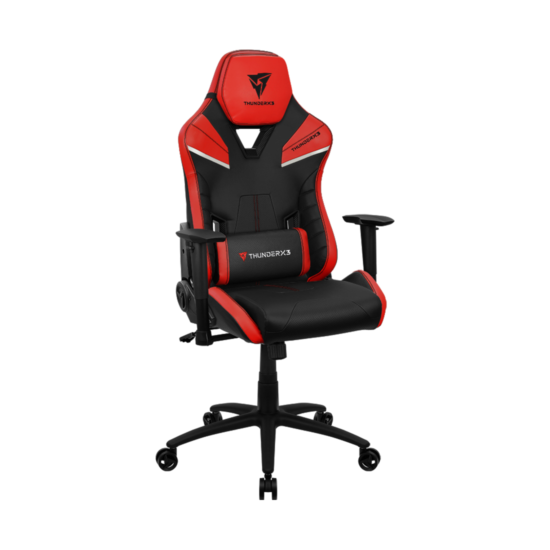 Игровое компьютерное кресло, ThunderX3, TC5-Ember Red, Искусственная кожа PU AIR, (Ш)66*(Г)70*(В)125