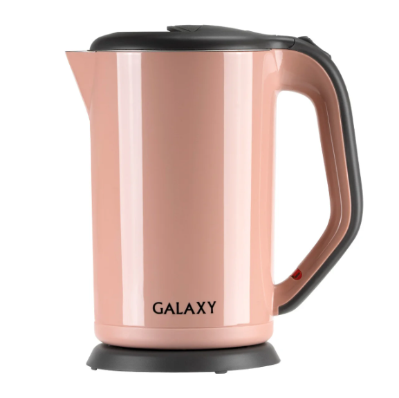 Чайник электрический с двойными стенками GALAXY GL0330, 2000Вт, Объем 1,7 л, 220В/50Гц Розовый
