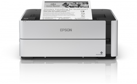 Принтер струйный монохромный Epson M1140 C11CG26405, А4, до 39 стр/мин, СНПЧ, duplex, USB, пигментны