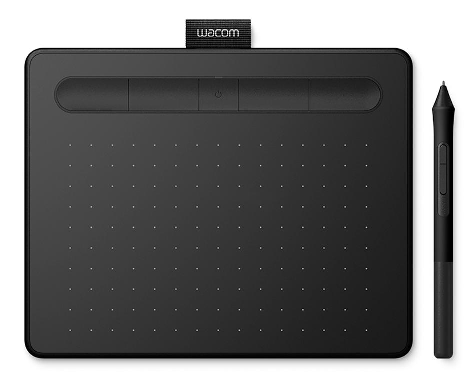 Графический планшет Wacom Intuos M Bluetooth Black черный