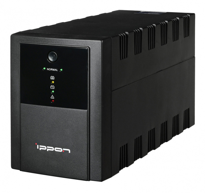 ИБП Ippon Back Basic 1500 Euro, 1500VA, 900Вт, AVR 162-280В, 4хEURO, управление по USB, без комлекта