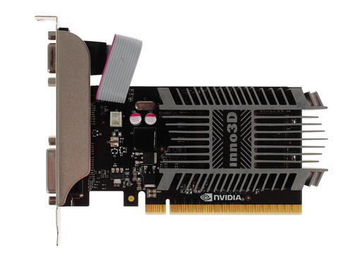 Видеокарта Inno3D GeForce GT 710, 2G DDR3 64bit VGA DVI HDMI N710-1SDV-E3BX