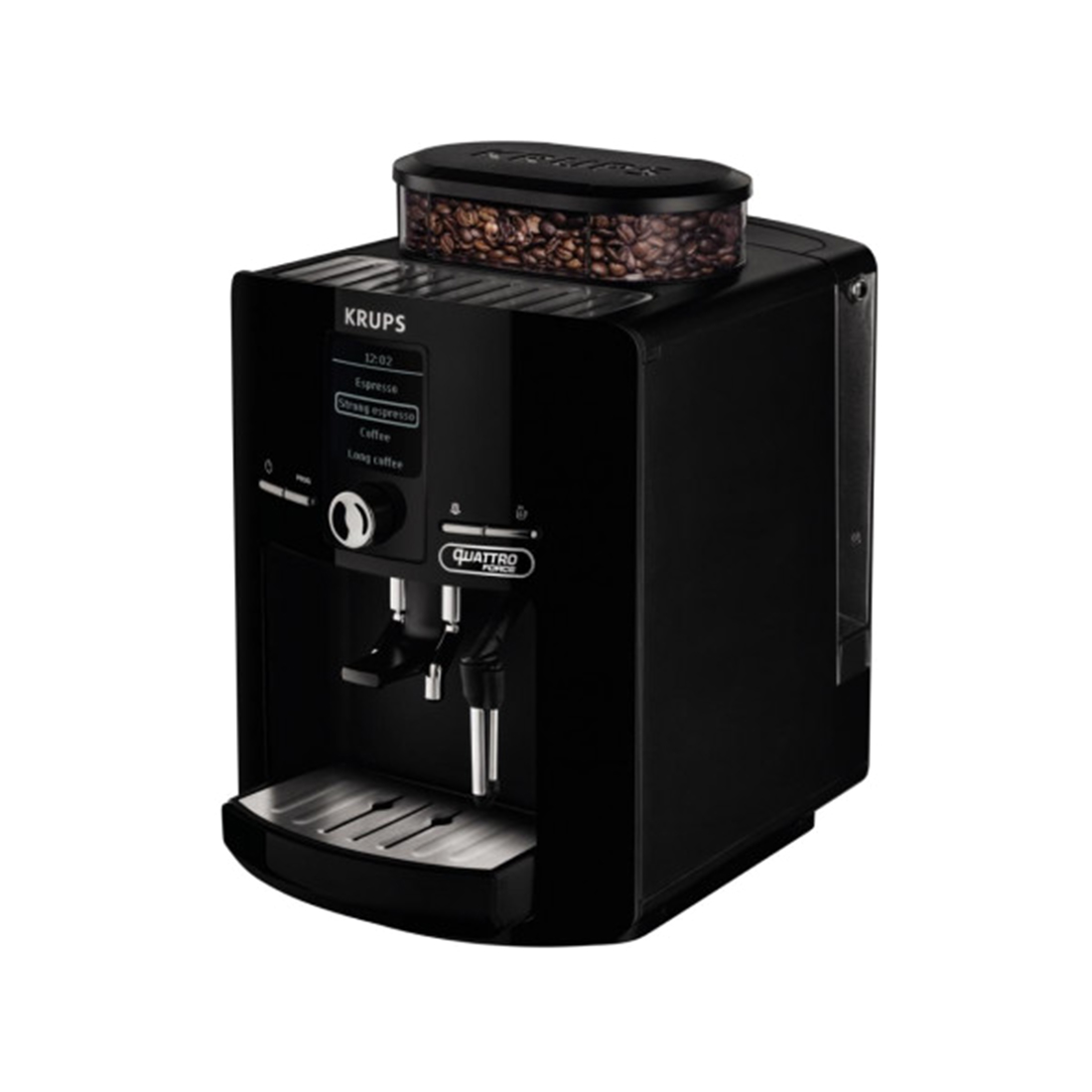 Автоматическая кофемашина, KRUPS, EA82F010, Мощность 1450 Вт, Давление 15 бар, Количество рецептов: 