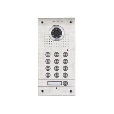 Вызывная панель, Competition, SAC562DN-CK, Антивандальная, 1 абонент, Инфракрасная подсветка 0,05 Лк