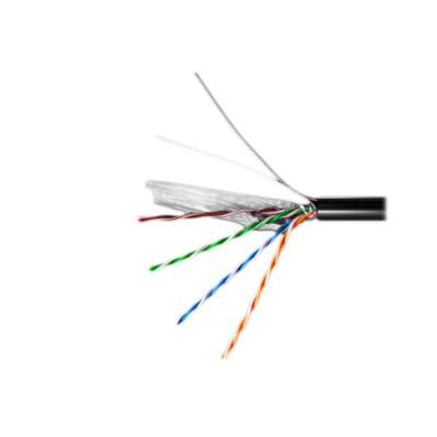 Кабель сетевой самонесущий, SHIP, D225-P, Cat.5e, UTP, 30В, 4x2x1/0.51мм, РЕ, 305 м в катушке, (Для 