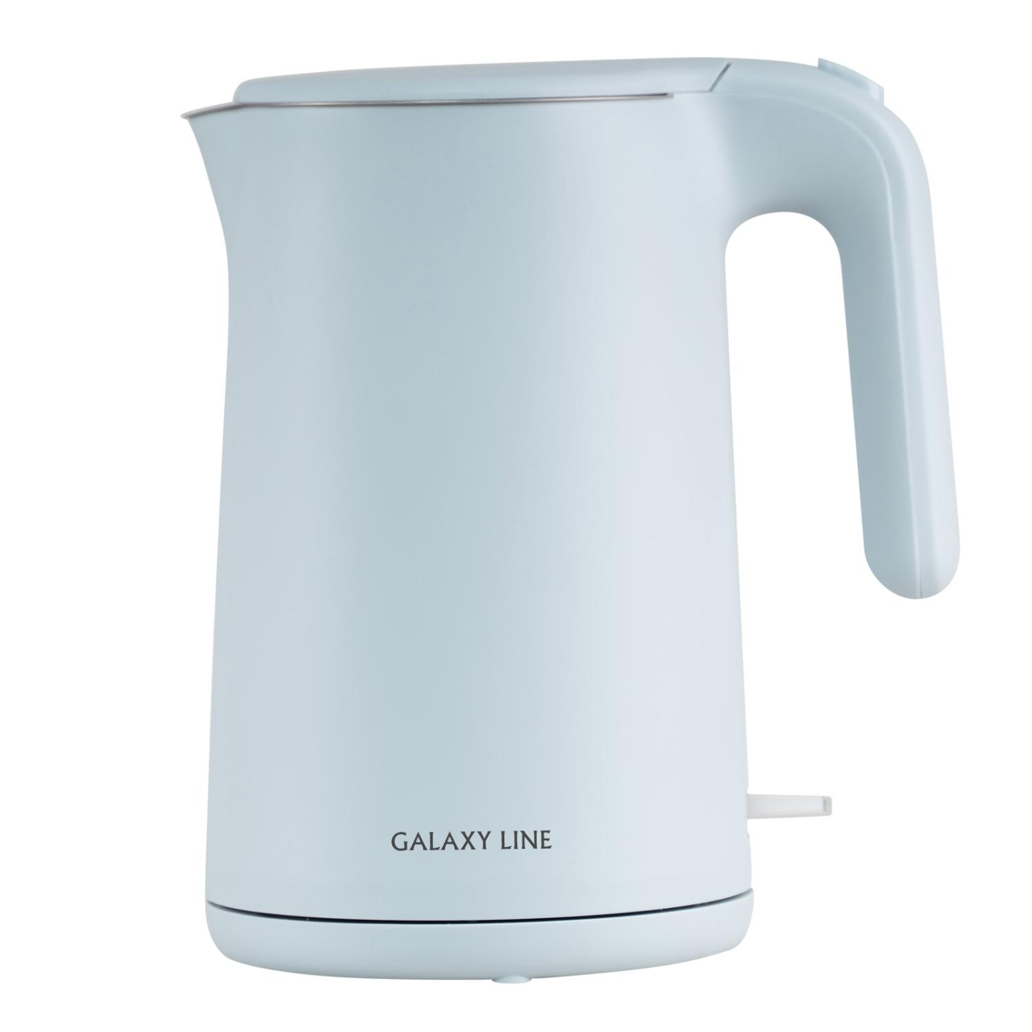 Чайник электрический с двойными стенками GALAXY LINE GL0327, 1800Вт, Объем 1,5 л, 220В/50Гц Пудровый