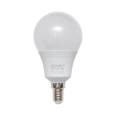 Эл. лампа светодиодная SVC LED G45-11W-E14-6500K, Холодный