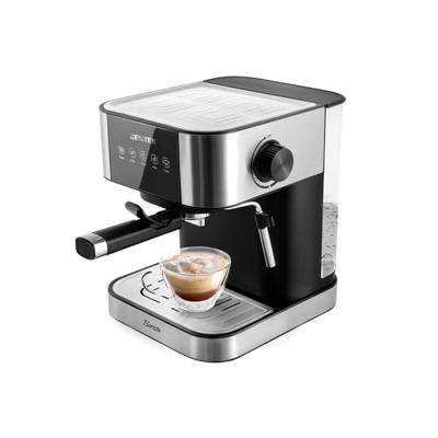 Кофеварка, Centek, CT-1164, <3в1> эспрессо, 15 Бар +капучинатор +латте, 1500 мл, 1050Вт, Сенсор, LED