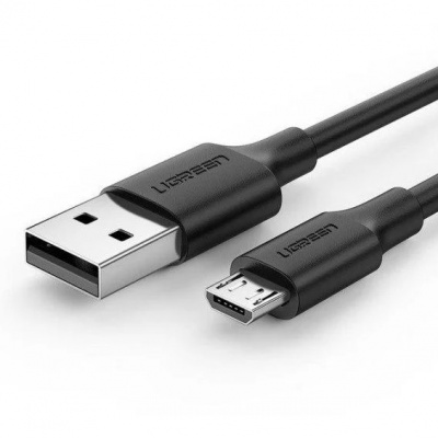 Кабель Ugreen US289 Micro USB Male To USB 2.0 A Male Cable 1M (Black), 60136