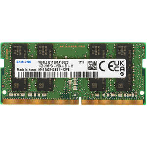 Оперативная память для ноутбука 16GB DDR4 3200MHz Samsung (PC4-25600) SODIMM 1,2V M471A2K43EB1-CWED0