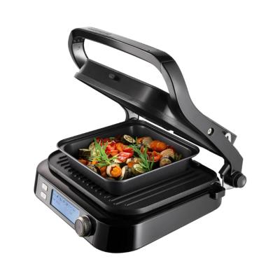 Гриль-духовка, REDMOND SteakMaster, RGM-G850P, 2000 Вт, Материал корпуса металл/пластик, Тип покрыти