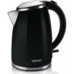 Электрический чайник Zelmer ZCK1274B  цвет черный срок гарантии 2 года