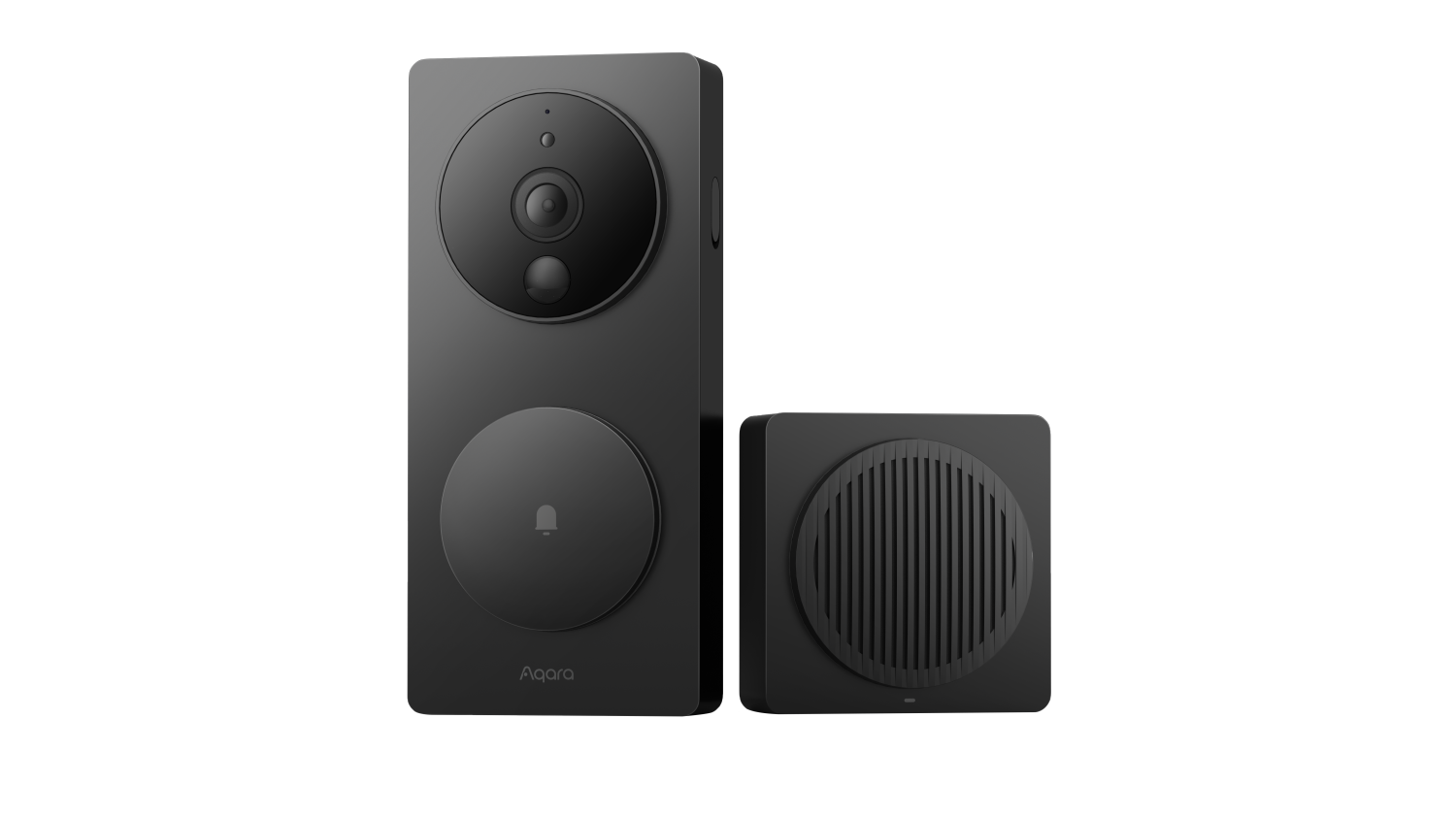 Видеодомофон Aqara Smart Video Doorbell G4, в составе комплекта модели SVD-KIT1 с повторителем Chime