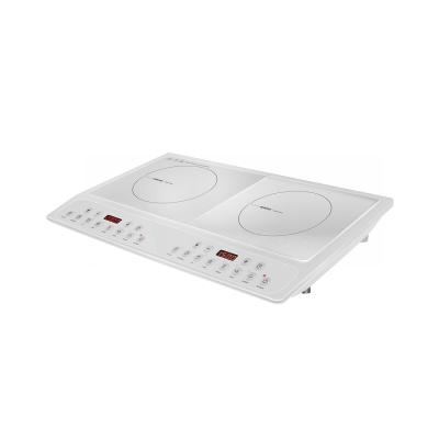 Плитка индукционная, Centek, CT-1514, 3500Вт, 2 конфорки, 8 наст мощ-ти, 7 программ, Таймер, LED, Wh