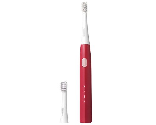 Звуковая электрическая зубная щетка DR.BEI Sonic Electric Toothbrush GY1 красная