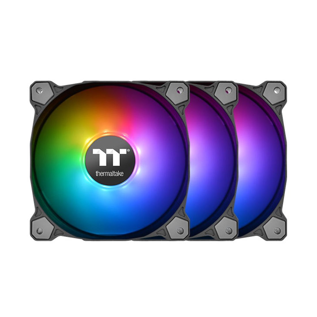 Кулер для компьютерного корпуса,Thermaltake, Pure Plus 14 RGB TT Premium Edition 3-Fan Pack, CL-F064