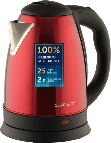 Электрический чайник Scarlett SC-EK21S76 (металл)