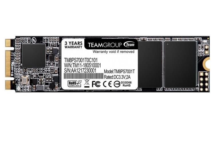 Твердотельный накопитель 128GB SSD TeamGroup MS30 M.2 2280 R500Mb/s W300MB/s TM8PS7128G0C101