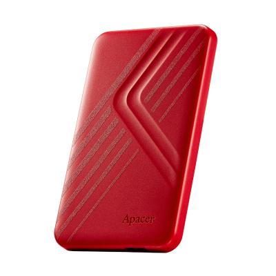 Внешний жёсткий диск, Apacer, AC236, AP1TBAC236R-1, 1TB, 2.5", USB 3.1, Красный
