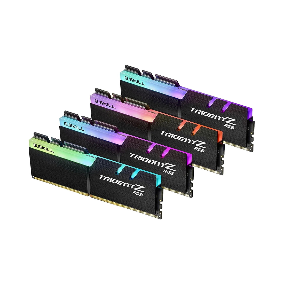 Комплект модулей памяти, G.SKILL, TridentZ RGB F4-3600C19Q-32GTZRB (Kit 4x8GB), DDR4, 32GB, DIMM <PC