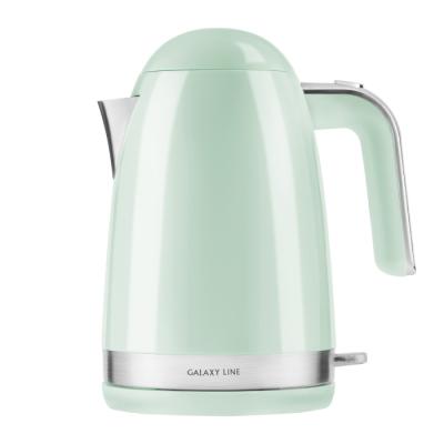 Чайник электрический с двойными стенками GALAXY LINE GL0332, 2200Вт, Объем 1,7л 220В/50Гц Графитовый Чайник электрический с двойными стенками GALAXY LINE GL0332, 2200Вт, Объем 1,7л 220В/50Гц Графитовый