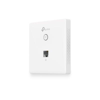 Wi-Fi точка доступа, TP-Link, EAP115-Wall, Настенная, 802.11n/g/b, N300, 2 порта Ethernet 10/100 Мби
