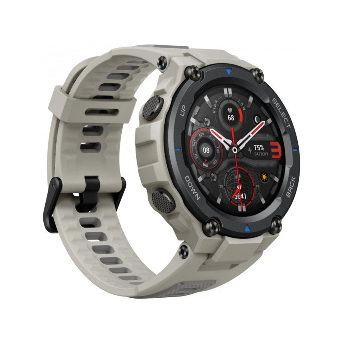 Смарт часы, Amazfit, T-Rex Pro A2013, HD-дисплей AMOLED 1.3 дюйма, Разрешение 360*360 pixel, GPS, GL