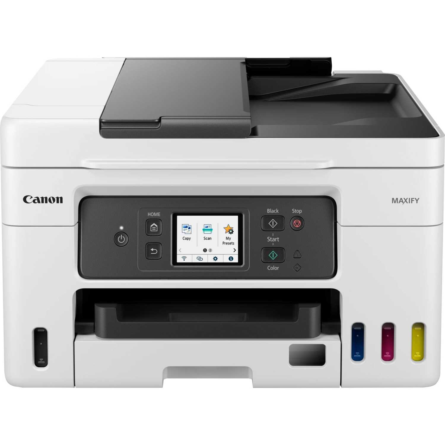 МФУ Canon MAXIFY GX4040  (A4, Printer/Scanner/Copier/FAX, 600x1200 dpi, inkjet, Color, 18 ppm, tray 