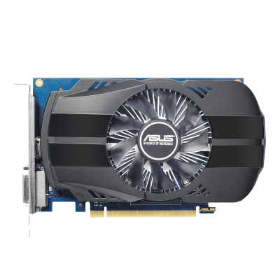 Видеокарта ASUS GeForce GT1030 Phoenix Fan OC Edition 2GB 64 bit DVIx1 HDMIx1 DDR5 PH-GT1030-O2G