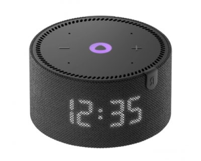 Яндекс.Станция Мини Плюс Черная YNDX-00020 с часами (Умная колонка с голосовым помощником)