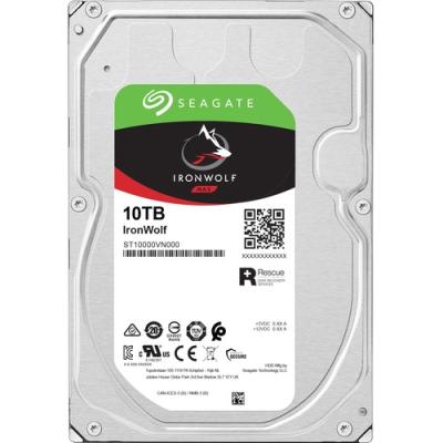 Жесткий диск для NAS систем 10Tb HDD Seagate IronWolf SATA 6Gbit/s 3.5" 7200 rpm 256Mb ST10000VN000