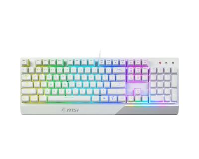 Игровая Клавиатура MSI Vigor GK30 WHITE RU, 106 клавиш, RGB SHOW, кабель 1,8м, USB2.0 Игровая Клавиатура MSI Vigor GK30 WHITE RU, 106 клавиш, RGB SHOW, кабель 1,8м, USB2.0