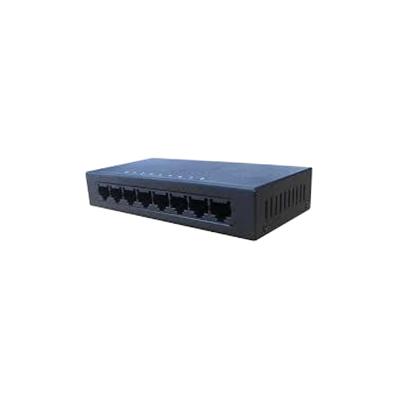 Коммутатор, BDCOM, S1008C, Неуправляемый, 8 портов 10/100M RJ45, настольный, металический корпус, AC