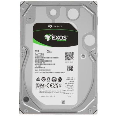 Корпоративный жесткий диск 8Tb Seagate Enterprise EXOS 7E10 SATA3 3.5" 256Mb 7200rpm ST8000NM017B