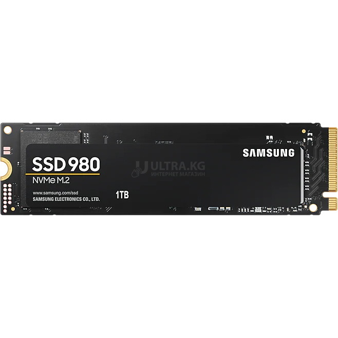 Твердотельный накопитель 1000Gb SSD Samsung 990 PRO M.2 PCIe 4.0HS R7450Mb/s W6900MB/s MZ-V9P1T0CW