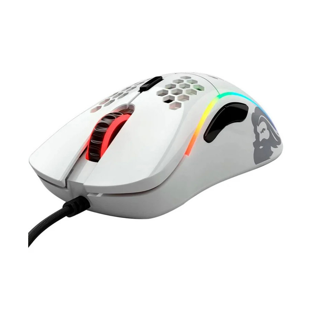 Компьютерная мышь, Glorious, Model D, GD-GWHITE, Игровая, Оптическая, Проводная, Pixart PMW-3360 Sen