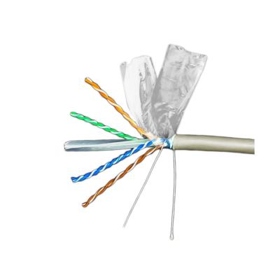 Кабель сетевой, SHIP, D175-P, Cat.6, FTP, 30В, 4x2x1/0.574мм, PVC, 305 м в катушке (Экранированный)