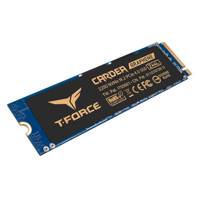 Твердотельный накопитель 250GB SSD TeamGroup T-FORCE Z44L M.2 R3300Mb/s, W1400MB/s TM8FPL250G0C127