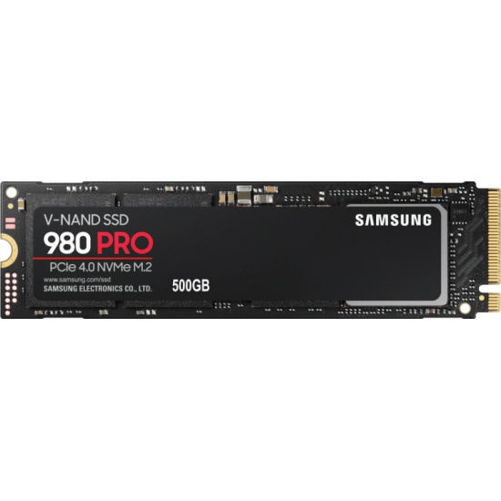 Твердотельный накопитель SSD Samsung 980 PRO MZ-V8P500BW [500 ГБ,M.2 2280 PCI-E,чтение: 6900 МБ/с,за
