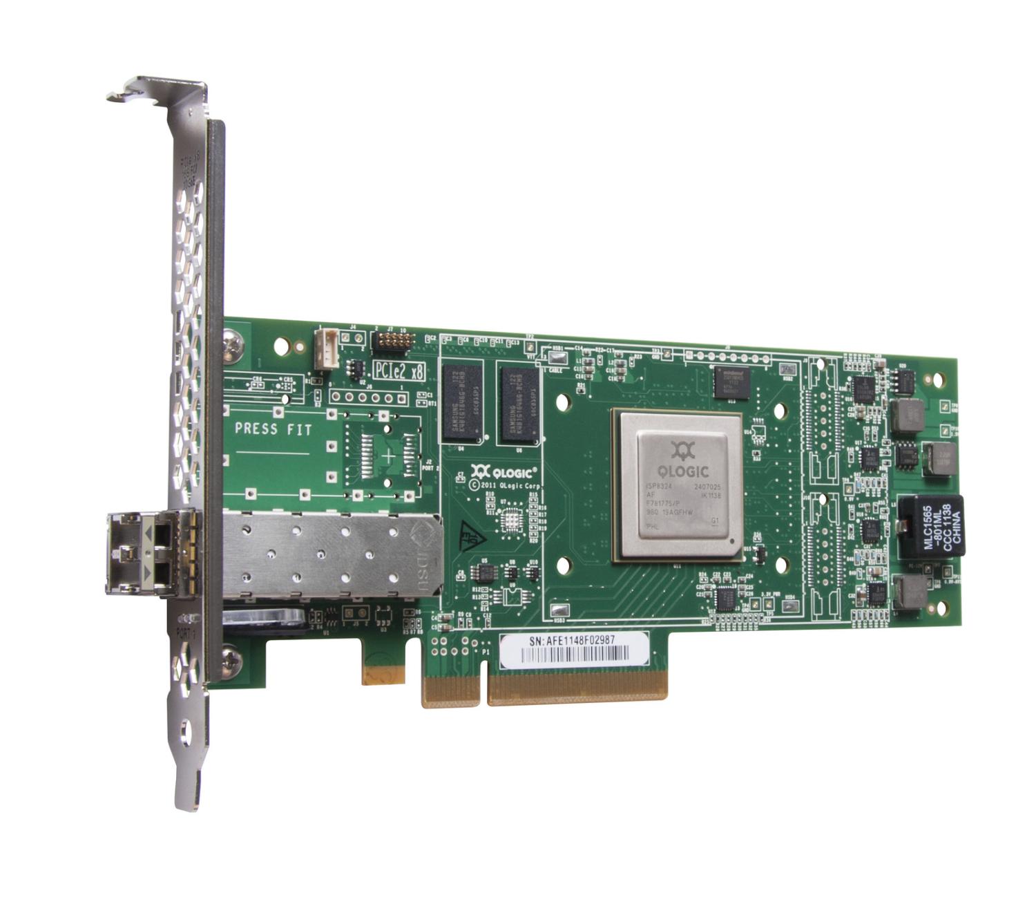 Адаптер FC 16Gb QW971A HPE StoreFabric SN1000Q 16GB 1-port PCIe Fibre Channel Host Bus Adapter (PCIe