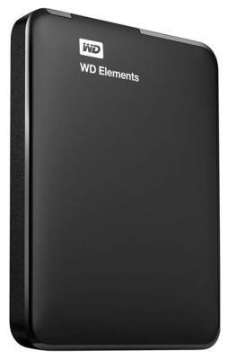 Внешний HDD Western Digital 1Tb Elements Portable 2.5" WDBUZG0010BBK-WESN USB3.0 Black