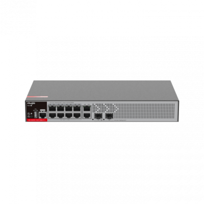 Коммутатор RUIJIE RG-S2915-10GT2MS-P-L managed L2+ PoE+ (10 x 10/100/1000 RJ45; 2 x 2.5GE/1GE SFP po